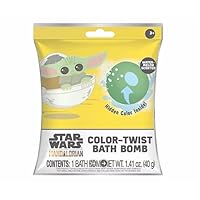 Star Wars The Mandalorian Color Twist Bath Bomb | Watermelon Scented 1.41 Oz. | 2 Pack