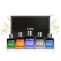 MK Luxury Collection TLT Men's Parfum Gift Set Pack of 5x100ml Long Lasting Fragrance Perfume with Time Lock Technology.