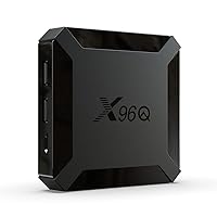 X96Q TV Box Android 10.0 Allwinner H313 Quad-Core 64bit with 2.4G WiFi HD 4K TV Box H.265 3D Smart TV Box