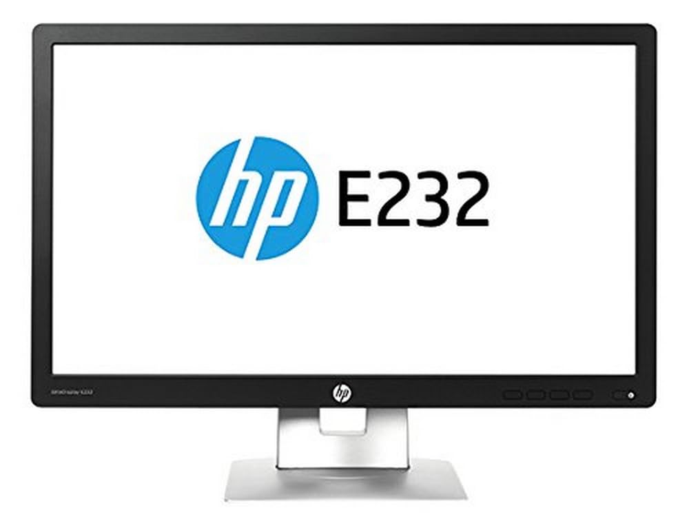 HP EliteDisplay E232 23-Inch Monitor (M1N98A8#ABA) IPS w/LED backlight, 1920x1080 @60Hz, 96PPI,Black