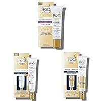 Retinol Correxion Bundle: Under Eye Cream, 0.5 oz + Deep Wrinkle Daily Face Moisturizer with Sunscreen SPF 30, 1oz + Deep Wrinkle Anti-Aging Night Cream, 1oz