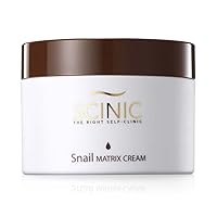 SCINIC Snail Matrix Cream 4.06 fl oz (120ml) | Super-Moist Cream for Skin Elasticity that Absorbs Quickly without Stickiness | Moisturizing & Firming Snail Cream | Korean Skincare