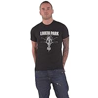 Linkin Park T Shirt Gas Mask Band Logo Official Unisex Black