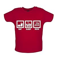 Eat Sleep Iron - Organic Baby/Toddler T-Shirt