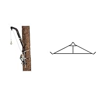 Viking Solutions Kwik Hoist - Rugged Durable Lightweight Foldable Easy to Use Hanging Game Hoist with Chain & Hunters Specialties Gambrel, 600 lbs, Multi