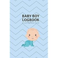 Baby Boy Logbook: Eat, Sleep, Poop, Feeding, Food Allergy, Health, Baby Symptoms and Sign After Breastfeeding Tracker (Tracker for new born)