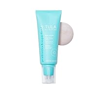 TULA Skin Care Face Filter Blurring and Moisturizing Primer - Supersize Sunrise, Evens the Appearance of Skin Tone & Redness, Hydrates & Improves Makeup Wear, 2.02fl oz