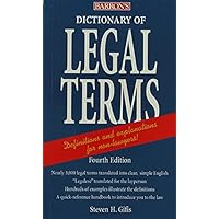 Dictionary of Legal Terms: A Simplified Guide to the Language of Law Dictionary of Legal Terms: A Simplified Guide to the Language of Law Paperback Mass Market Paperback