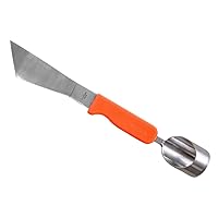 Zenport Lettuce Trimmer Knife with Corer K115-KOR Stainless Steel Zenport Lettuce Trimmer Knife with Corer K115-KOR 440 Stainless Steel, Orange