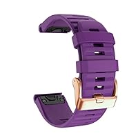 26 20 22mm Silicone Watchband Strap For Garmin Fenix 7X 7 7S 6X 6 6S Pro 5X 5 5SPlus 3HR Easy Fit Quick Release Wirstband Correa