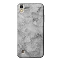 jjphonecase R2845 Gray Marble Texture Case Cover for LG X Power