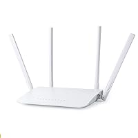 WiFi Router with 5GHz and 2.4GHz, 4-LAN Ports for Wireless Router, AC1200 Dual Band WiFi Routerwith Guest and Parental Control, WPS, WPA2