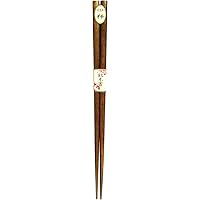Alphax 905493 Persimmon Chopsticks 8.9 inches (22.5 cm) Wooden Chopsticks