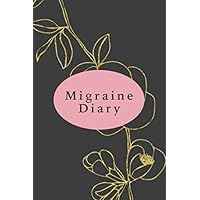 Migraine Diary: Headache Tracker | Monitoring & Management of Symptoms, Triggers and Pain Relief. Including: The Complete Headache Chart issued by the ... 9” (15.24 x 22.86cm), paperback, matt cover.