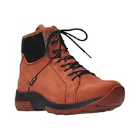 Wolky US-Ambient WP Womens Hiking Comfort Ankle Boots - Waterproof Anti-Slip Flexible Rubber Outsole - Easily Adjustable - Made from Genuine Leather in USA