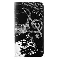 RW3197 Music Cassette Note PU Leather Flip Case Cover for Samsung Galaxy S7
