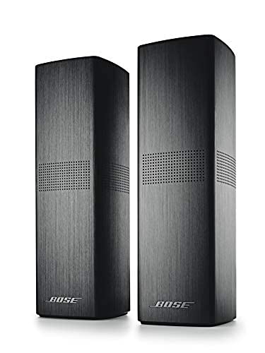 Bose Surround Speakers 700, Black Bundle with Bose OmniJewel Wall Bracket, Black