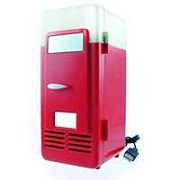 Set Cooling And Heating Functions As One Mini USB Powered Fridge For Beverage Drink Cans in Cubicle and Home office