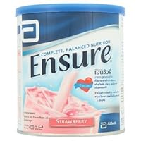 2 X Ensure a Complete and Balanced Nutrition for Adults and Elderly Strawberry Flavored 400g [Wazashop]