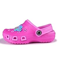 Kids' Clogs Sandals, Comfortable Lightweight Slip On EVA Beach Shoes for Boys and Girls