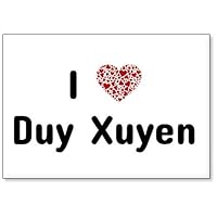 I Love Duy Xuyen, Fridge Magnet (Design 1)