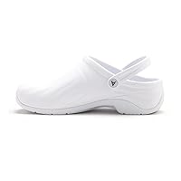 Anywear Zone Men’s and Women’s Clog Nurse Shoes, Slip Resistant for Healthcare, Gardening and Food Service