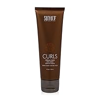 Surface Hair Curls Cream Wax, Define And Add Shine And Texture To Curly Hair, With Cocoa And Shea Butter, 4 Fl. Oz.