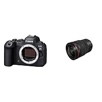 Canon EOS R6 Mark II - Full Frame Mirrorless Camera (Body Only) - Still & Video - 24.2MP, CMOS, Continuous Shooting - DIGIC X Image Processing - 6K Video Oversampling - Advanced Subject Detection