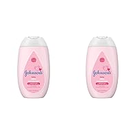 Johnson's Baby Moisturizing Mild Pink Baby Lotion with Coconut Oil for Delicate Baby Skin, Paraben-, Phthalate- & Dye-Free, Hypoallergenic & Dermatologist-Tested, Baby Skin Care, 13.6 Fl. Oz