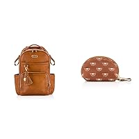 Itzy Ritzy Boss Plus + Storage Pouch, Cognac