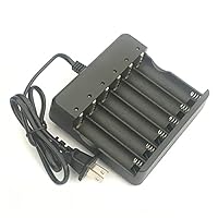 Rechargeable Batteries 18650 Charger 6-Slot Battery Lithium Battery Charger. Charger 10Pcs