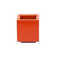 Mepra AZD230799O Square Bowl – [Pack of 6], 6 x 6 cm, Orange, Wooden Serveware
