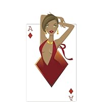 Diamonds Babe - Poker Night Giant Cardboard Cutout/Standee/Standup