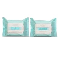 Lacura Face Care Make-Up Removing Cleansing Towelettes 7.4 x7.2in 18.8 x 18.3cm 25ct (Two Bags)