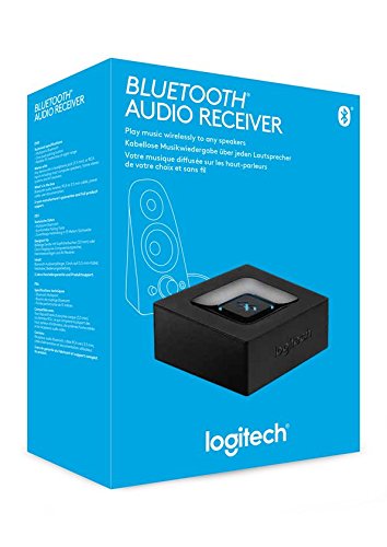 Mua Logitech Wireless Bluetooth Audio Receiver, Bluetooth Adapter for  PC/Mac/Smartphone/Tablet/AV Receiver,  Audio and RCA Outputs to  Speakers, One-Push Pairing Button, UK Plug - Black/Blue trên Amazon Anh  chính hãng 2023 |