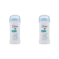 Dove Antiperspirant Deodorant, Sensitive Skin, 2.6 Ounce (Pack of 2)