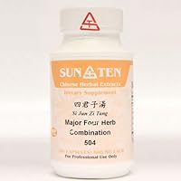 Sun Ten - Major Four Herb Combination Capsules/Si Jun Zi Tang/四君子湯