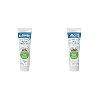 Fluoride-Free Baby Toothpaste, Infant & Toddler Oral Care, Strawberry, 2-Pack, 1.4oz/40g, 0-3 Years