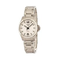 Longines Conquest V.H.P Stainless Steel Women's Watch - Model Number: L3.316.4.76.6