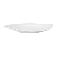 Villeroy & Boch New Cottage Special Serve Salad Shallow (Flat) Bowl, 13.25 in, White