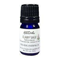 Clary Sage Essential Oil from France, Salvia Sclarea, 5 mL