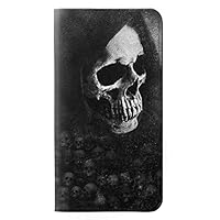 RW3333 Death Skull Grim Reaper PU Leather Flip Case Cover for Samsung Galaxy S7