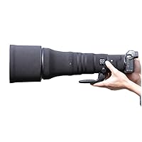 Camouflage Waterproof Lens Coat for Nikon Z 800mm f/6.3 VR S Rainproof Lens Protective Cover (Classic Black, with 2.0X TC)