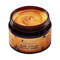 mk 24K Gold face mask for Glowing Skin | 24K Gold face Pack for Glowing Skin, Skin Hydrating, boosts Collagen and Restoring Skin Radiance | for All Skin Types | for Men & Women | 50gm