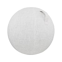 Ball Protective Cover 55cm/65cm/75cm Cotton+Linen Protective Yoga Ball Cover Exercise Ball Protection Skin Wrap Accessory，
