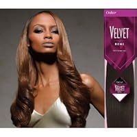Outre Velvet Remi 100% Human Hair - Yaky Weaving 10