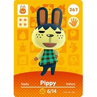 Pippy - Nintendo Animal Crossing Happy Home Designer Amiibo Card - 267