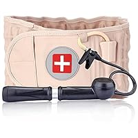 Lumbar Back Belt Support Traction Air Decompression Pain Relieve Inflatable Massager Waist Lumbar Disc Herniation