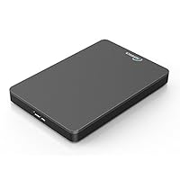 1TB DarkGrey External Portable Hard drive USB 3.0 super fast transfer speed for use with Windows PC, Apple Mac, Smart tv, XBOX ONE & PS4