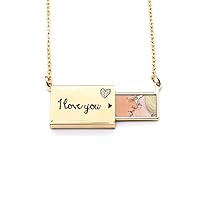 America President Spoof Great Image Letter Envelope Necklace Pendant Jewelry